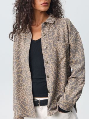 אוברשירט שרוול ארוך פרנץ’ טרי LEOPARD