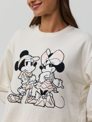 סט פיג’מה ארוכה פרנץ’ טרי MICKEY AND MINNIE