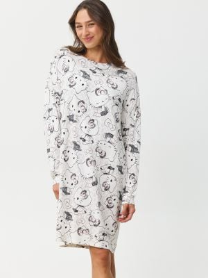 כותונת ארוכה פרנץ טרי MICKEY AND MINNIE