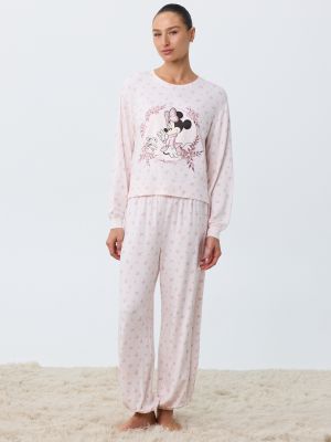 סט פיג’מה פרנץ’ טרי MINNIE