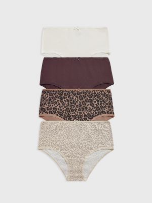 מארז 4 תחתוני מקסי LEOPARD