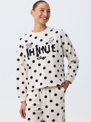 סט פיג’מה פרנץ’ טרי MINNIE