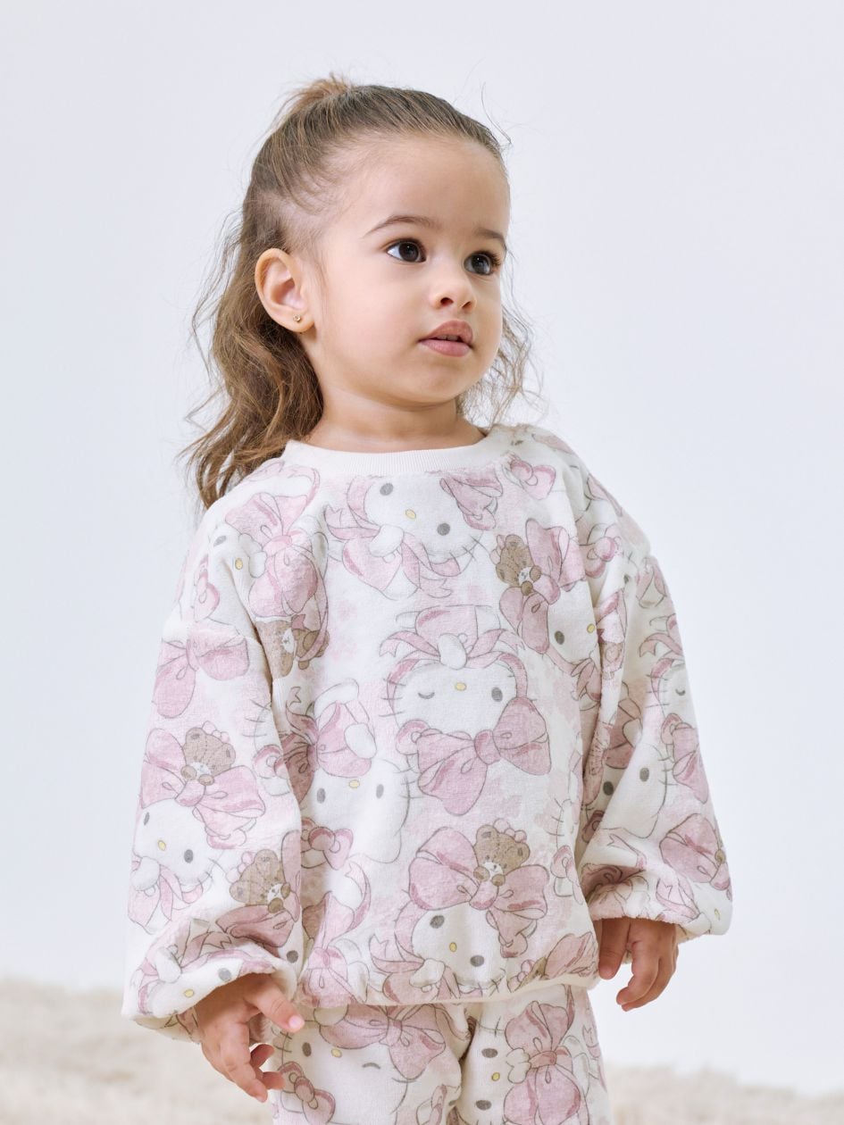 סט פנאי קטיפה HELLO KITTY