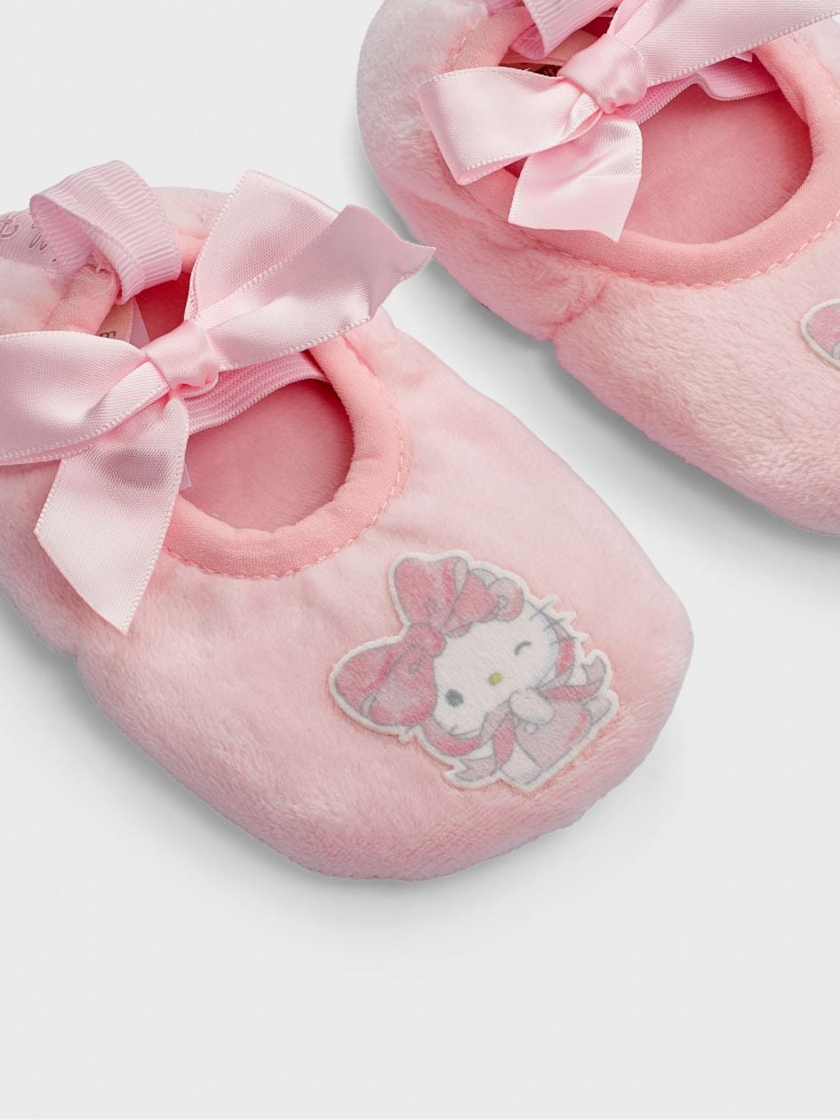 נעלי בית קטיפה HELLO KITTY