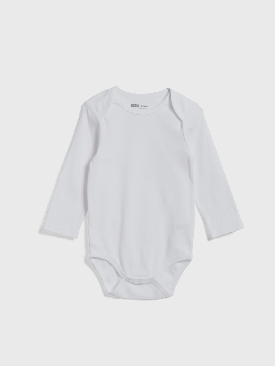 מארז 3 בגדי גוף ארוכים  BASIC COTTON