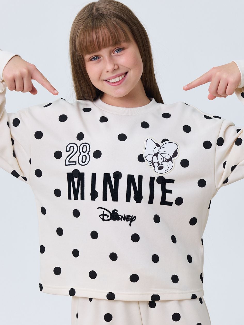 סט פיג’מה פרנץ’ טרי MINNIE
