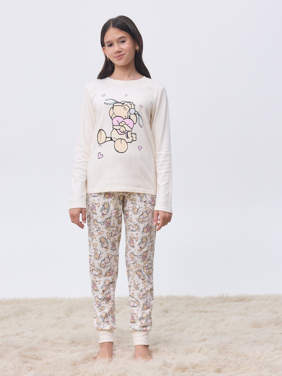 סט פיג’מה ארוכה דקה אינטרלוק NICI
