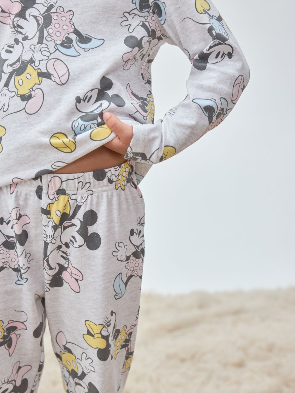 סט פיג’מה ארוכה דקה אינטרלוק MINNIE