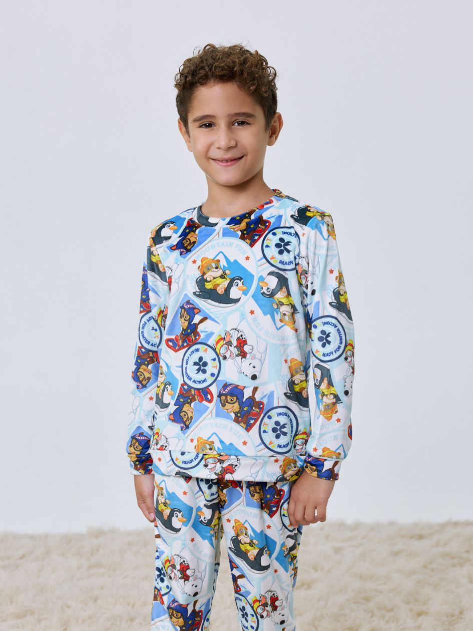 סט פיג’מה קטיפה PAW PATROL