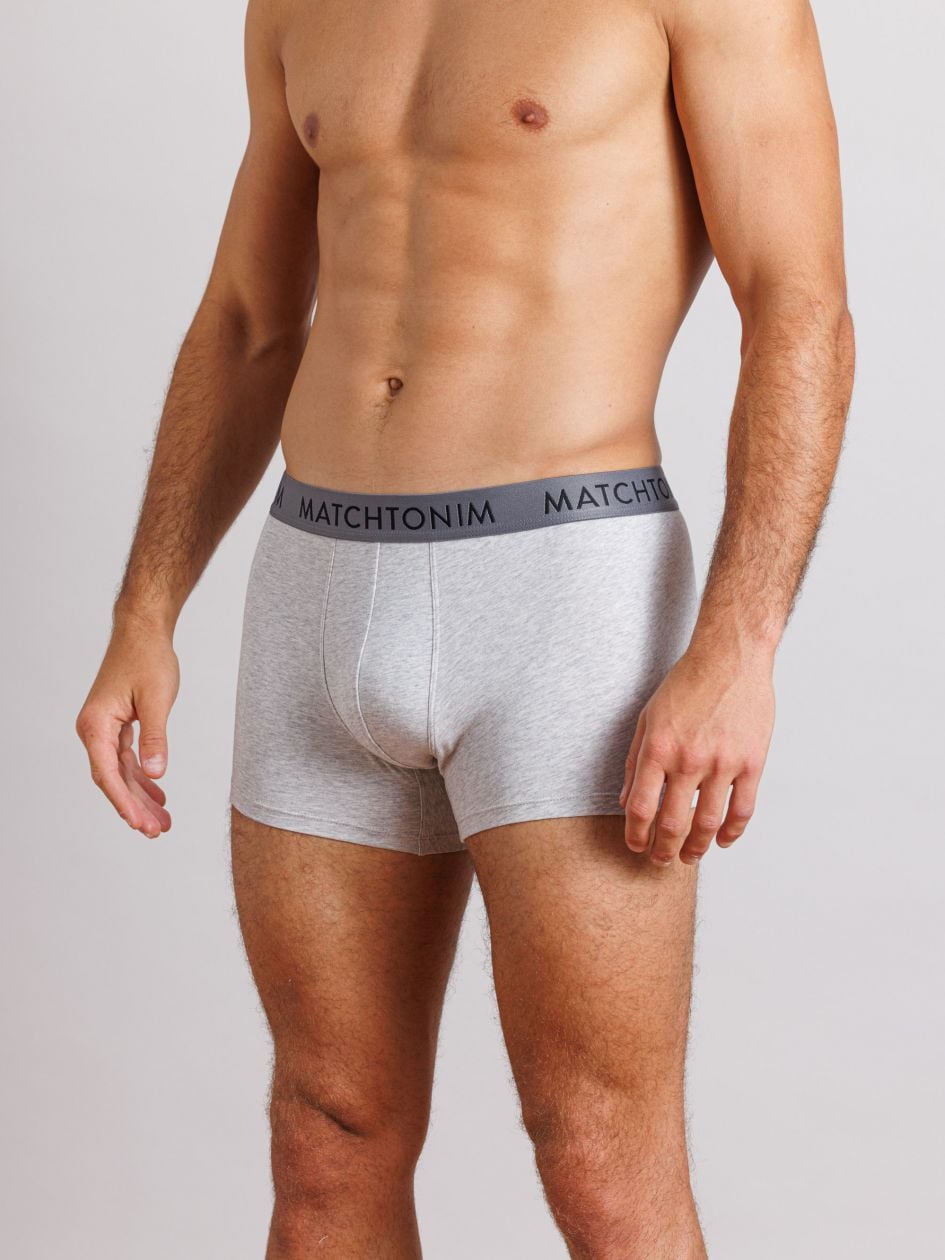 מארז 3 תחתוני בוקסר צמודים וקצרים COTTON STRETCH