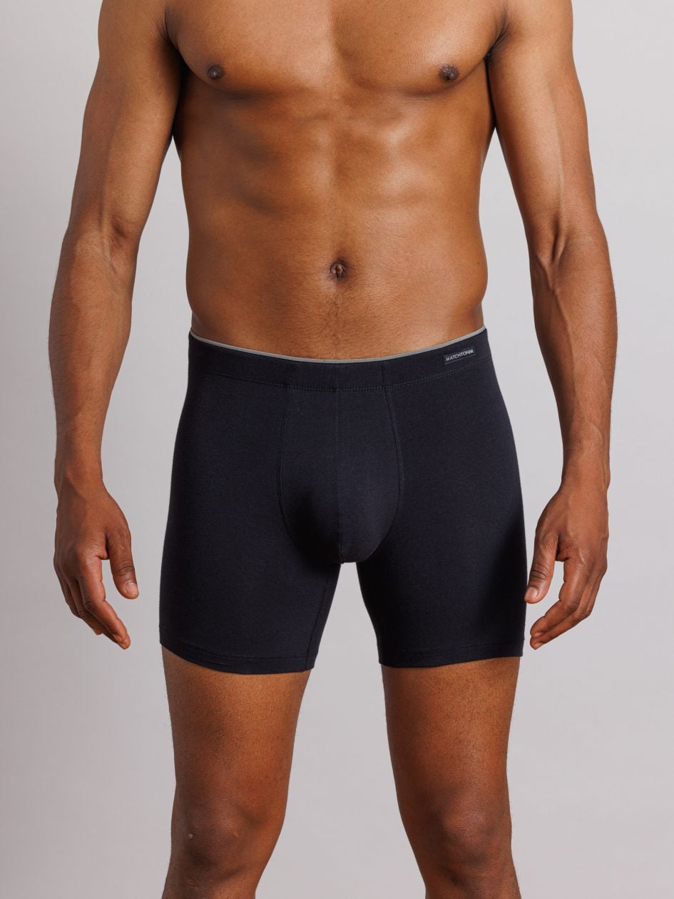 מארז 2 בוקסרים צמודים וארוכים COTTON STRETCH