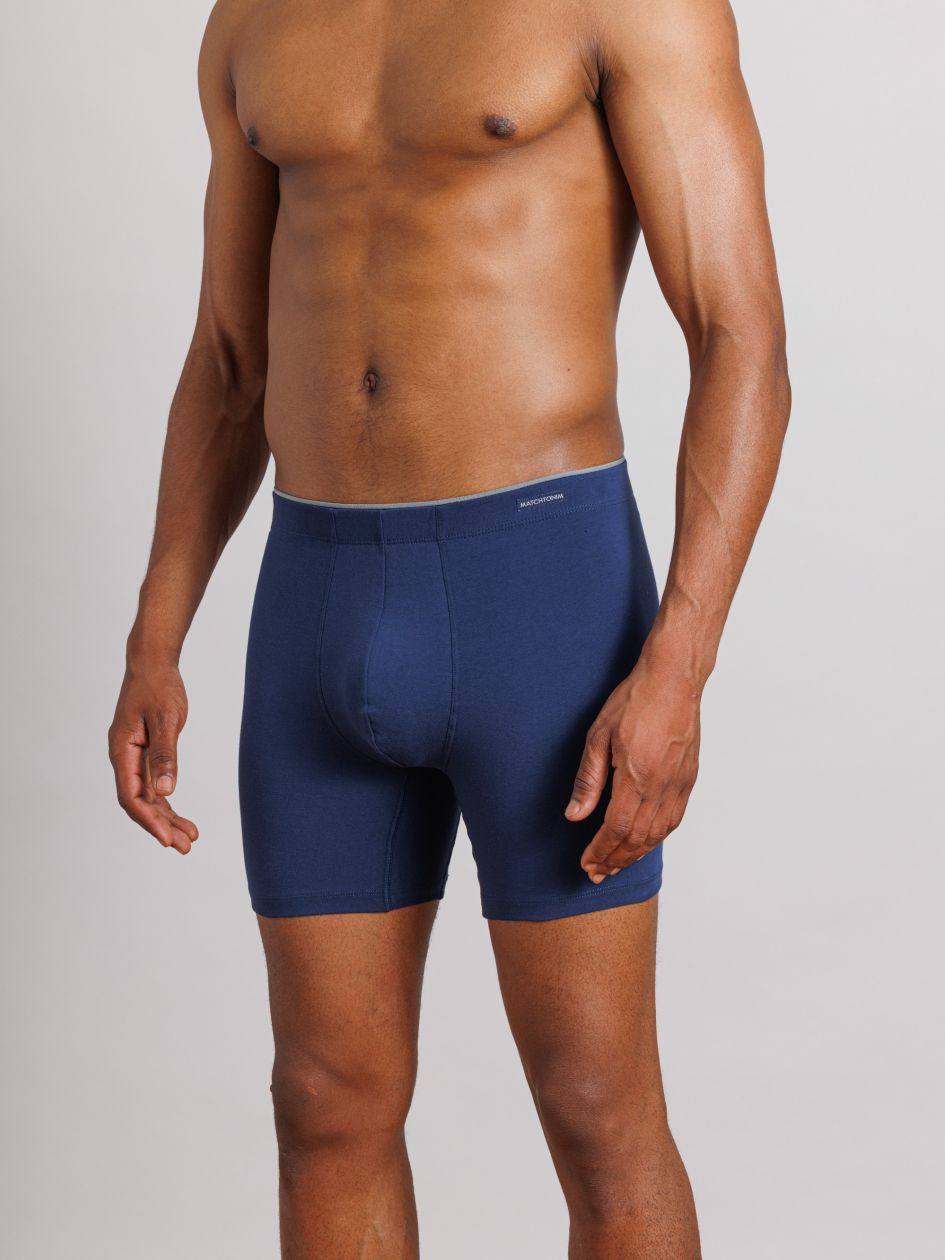 מארז 2 בוקסרים צמודים וארוכים COTTON STRETCH