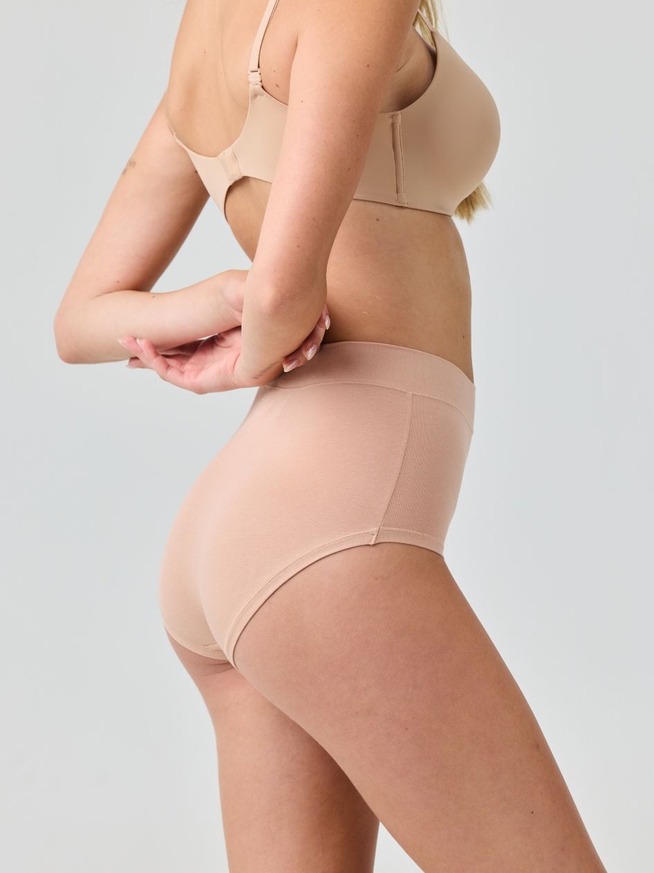 מארז 3 תחתוני מקסי בשילוב כותנה 720 STRETCH