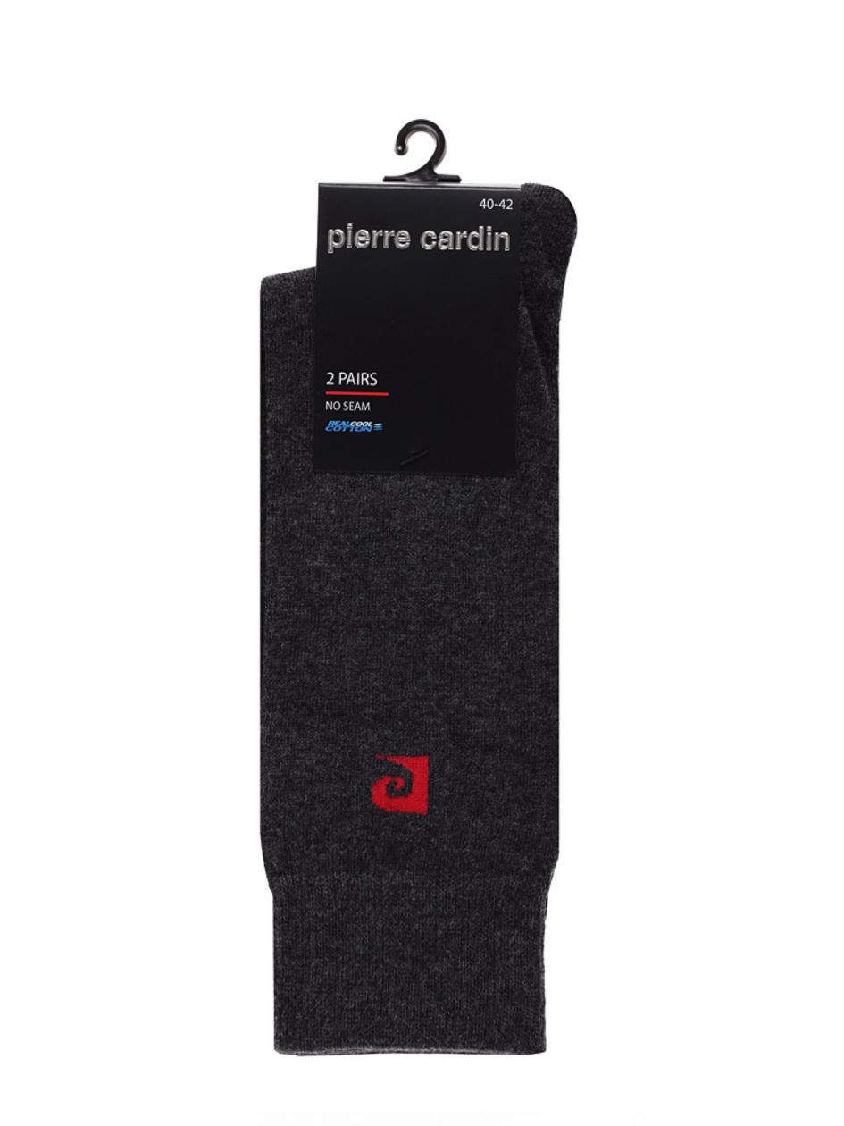 2 זוגות גרביים באורך רגיל PIERRE CARDIN