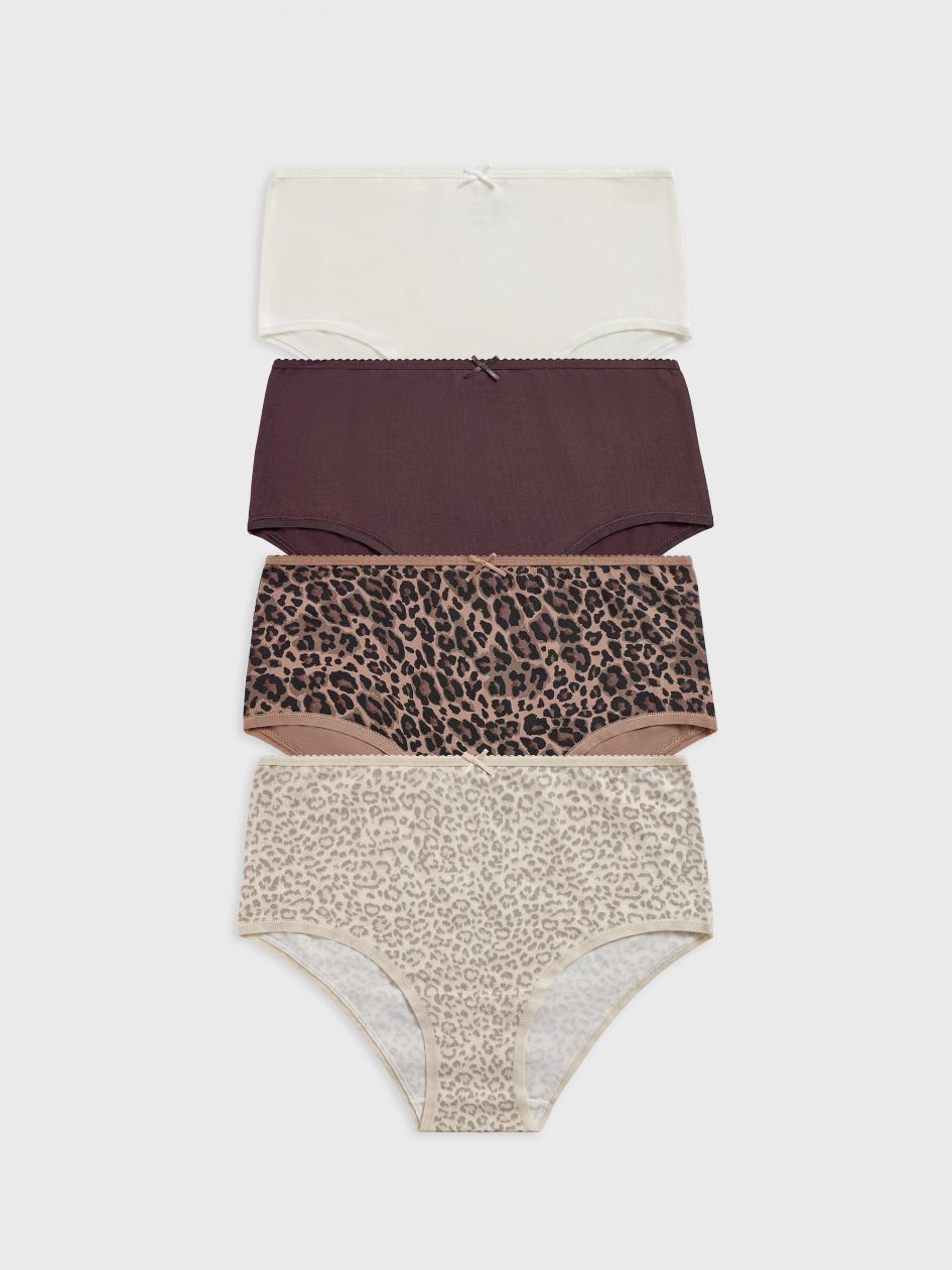 מארז 4 תחתוני מקסי LEOPARD