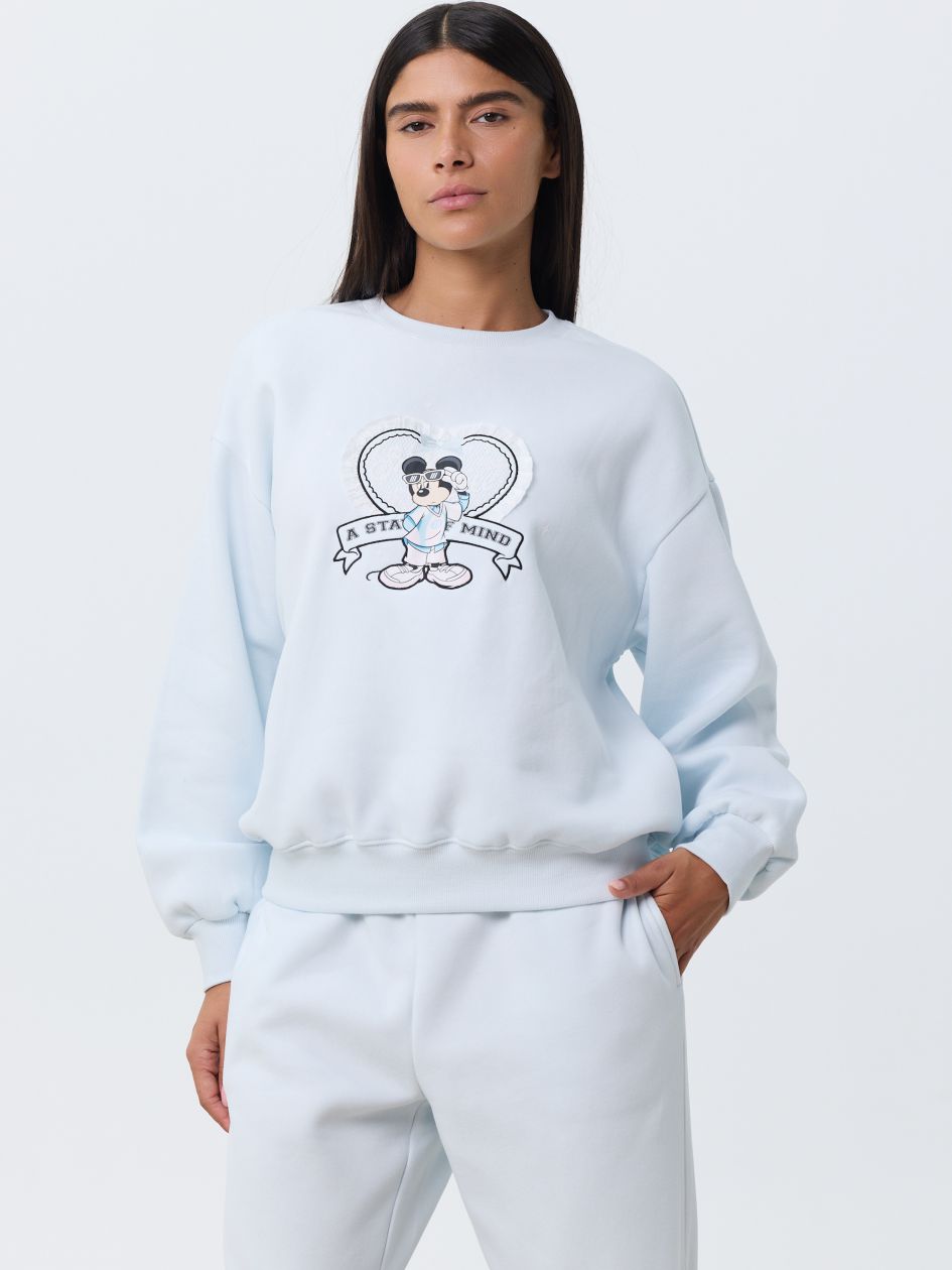 סט פיג’מה אוברסייז פוטר MICKEY