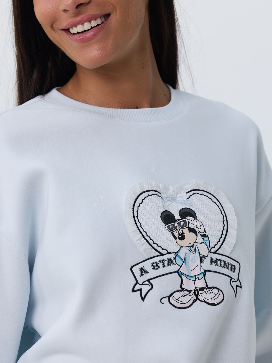 סט פיג’מה אוברסייז פוטר MICKEY