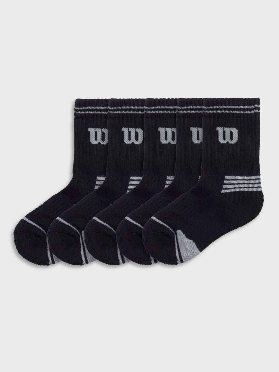 מארז 5 זוגות גרביים באורך רגיל WILSON