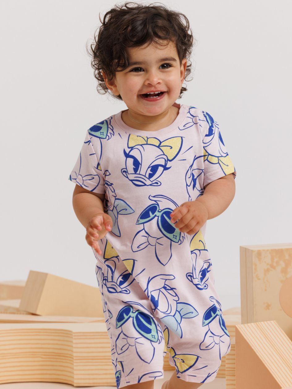 פיג’מת אוברול קצרה DAISY