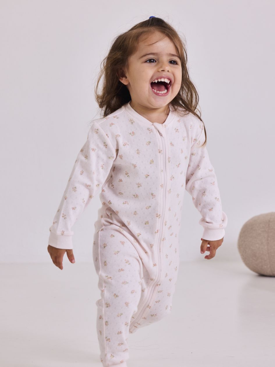 מארז 2 אוברולים ארוכים דקים עם שני רוכסנים דו כיוונים