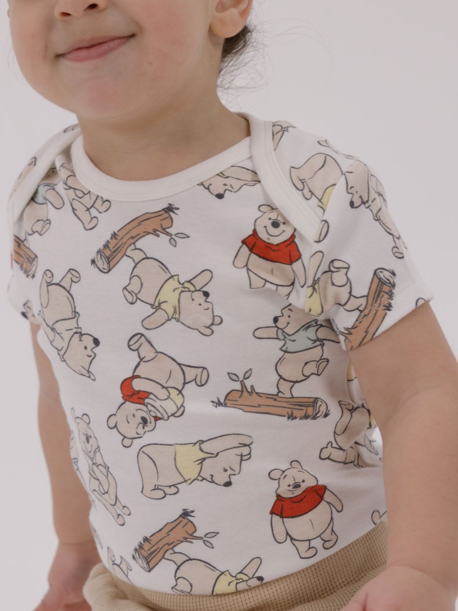 מארז 3 בגדי גוף קצרים WINNIE THE POOH