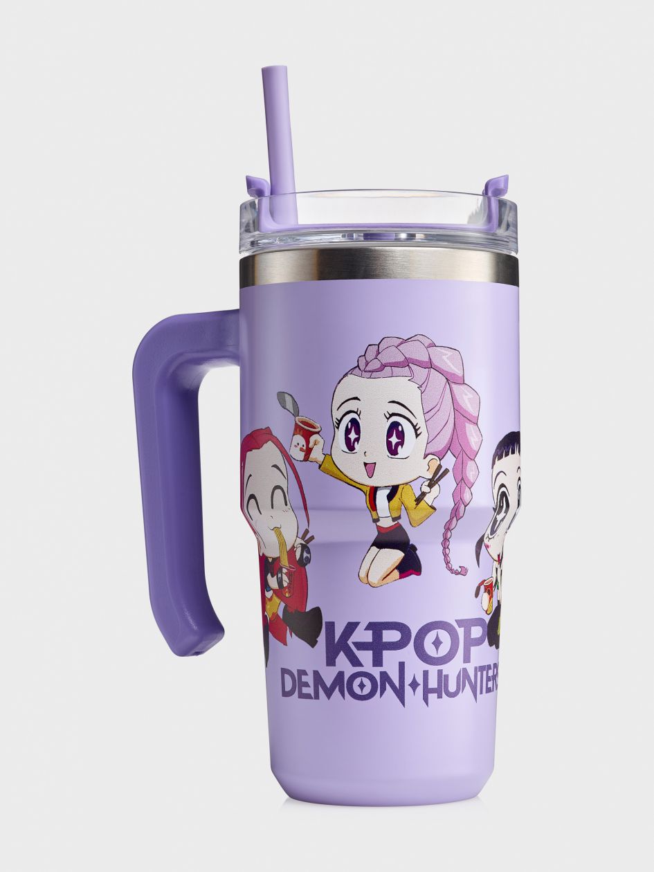 כוס עם קש K-POP
