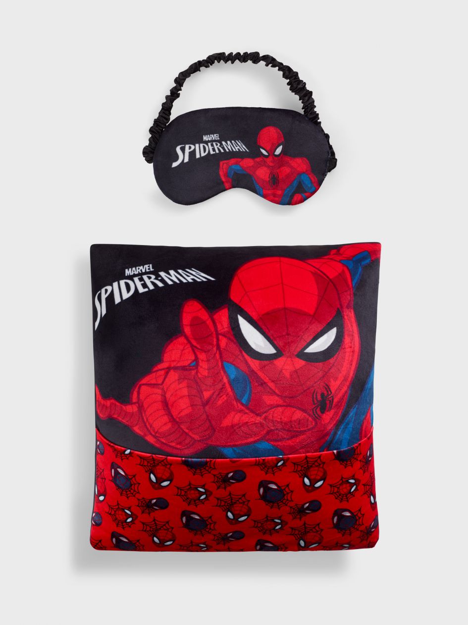 סט כרית וכיסוי עיניים SPIDERMAN