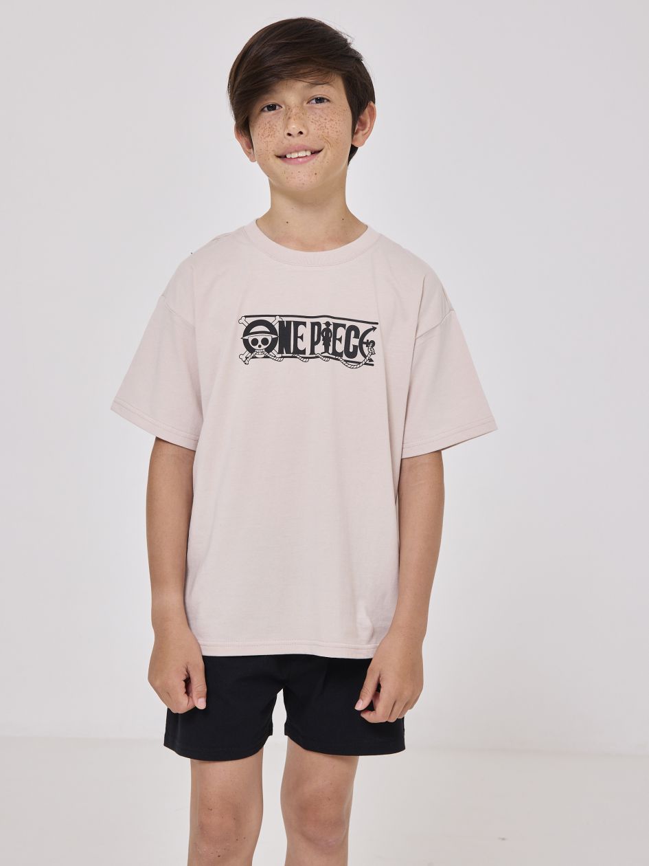 סט פיג’מה קצרה ONE PIECE