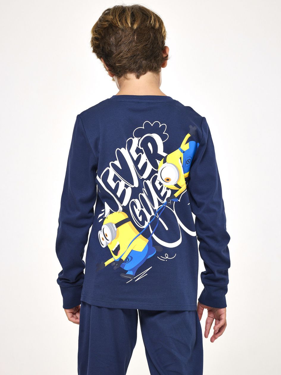 סט פיג’מה ארוכה דקה MINIONS