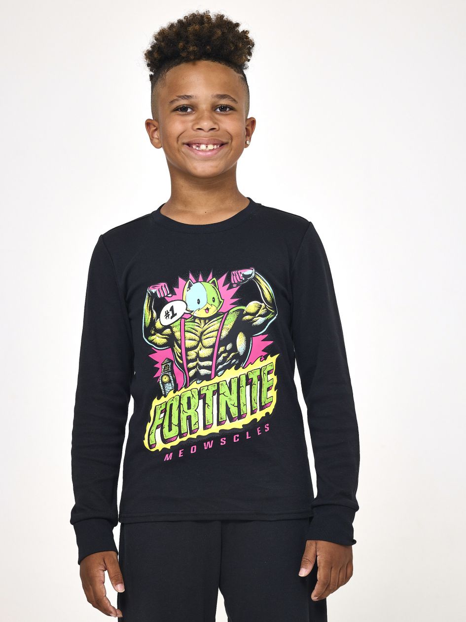 סט פיג’מה ארוכה דקה FORTNITE