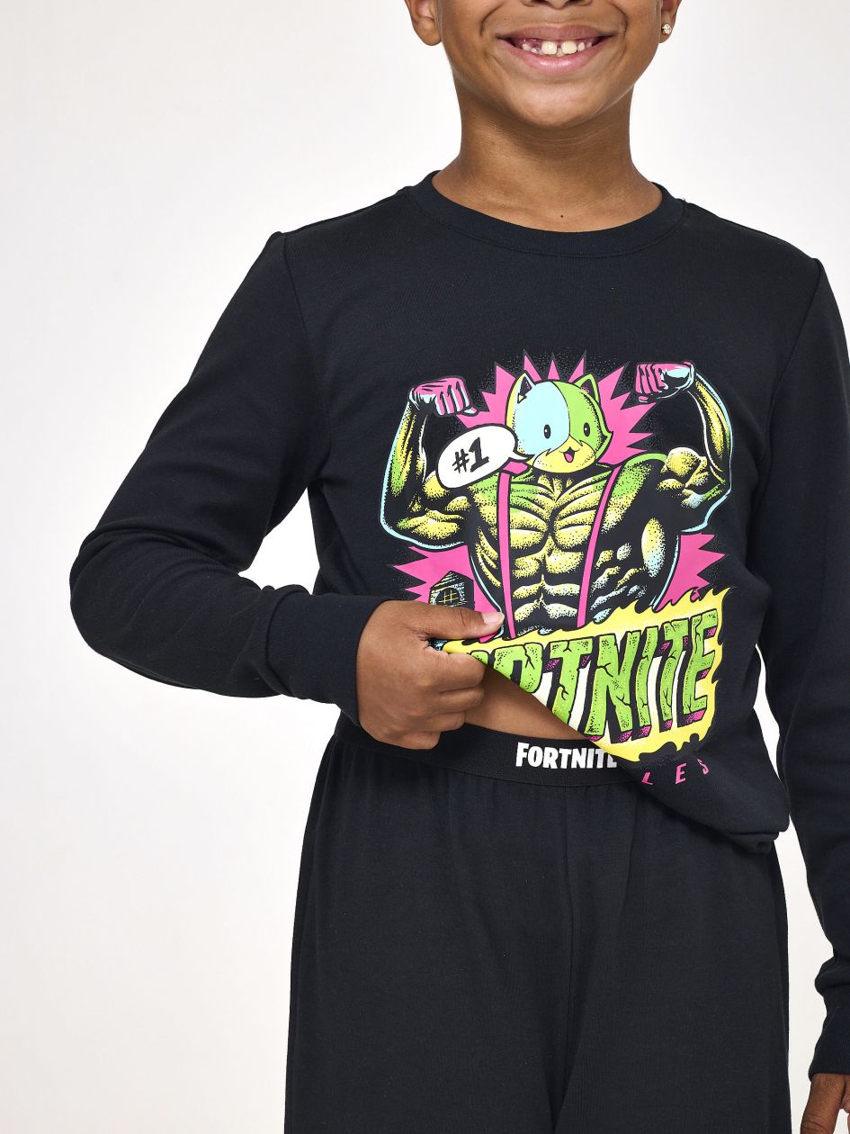סט פיג’מה ארוכה דקה FORTNITE