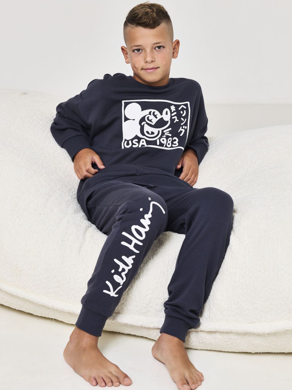 סט פיג’מה פוטר MICKEY KEITH HARING