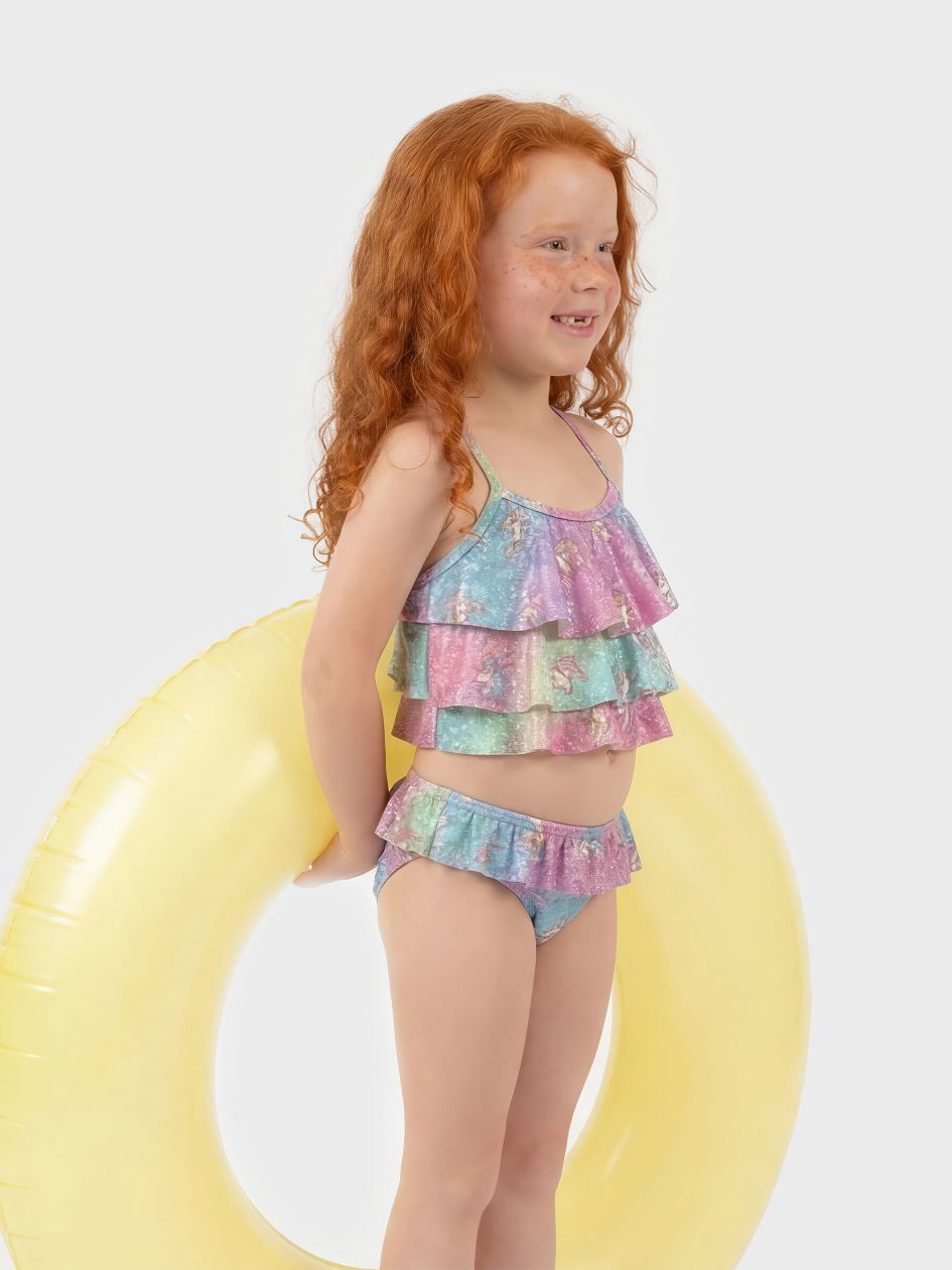 בגד ים 2 חלקים מנצנץ UNICORN
