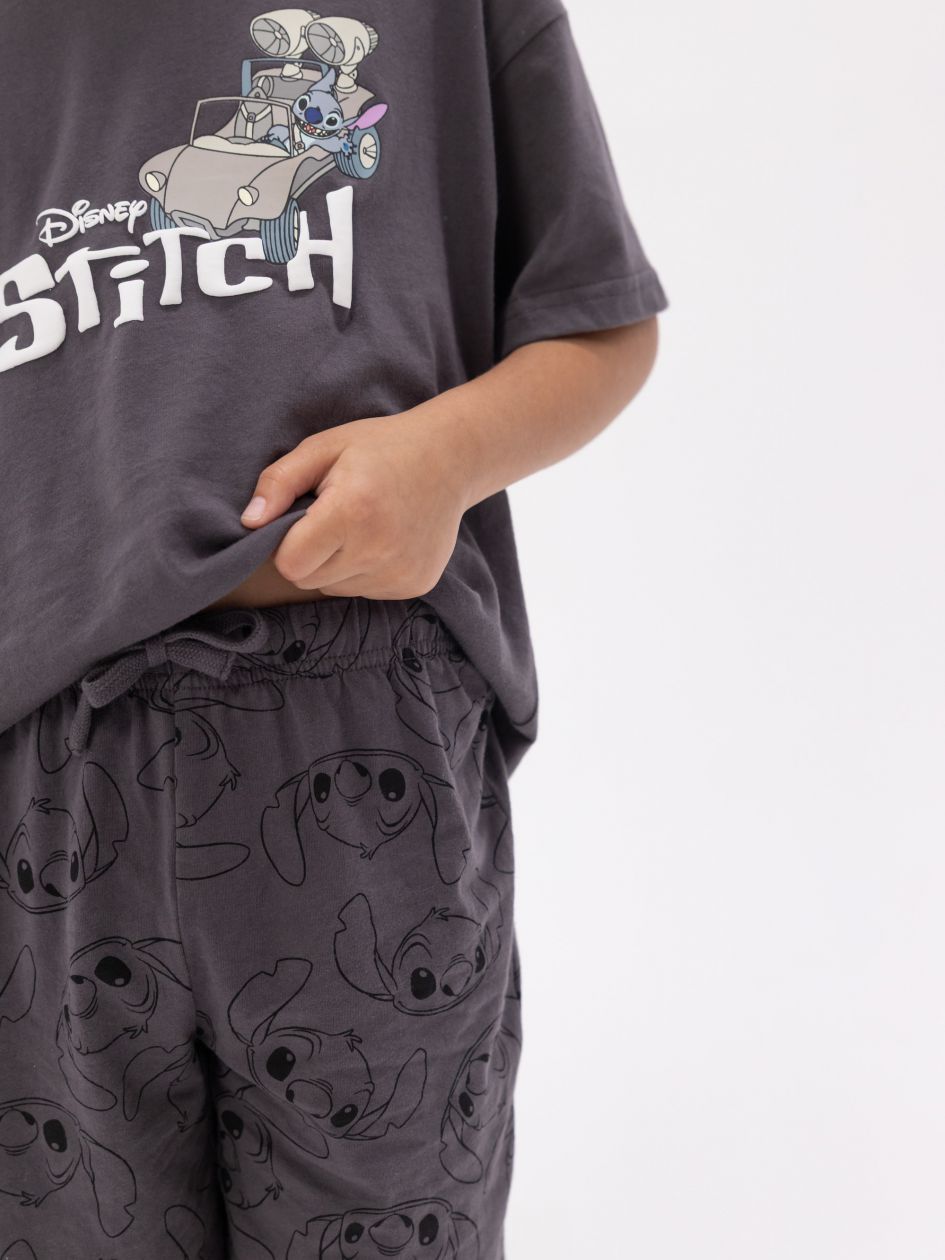 סט פיג’מה קצרה STITCH