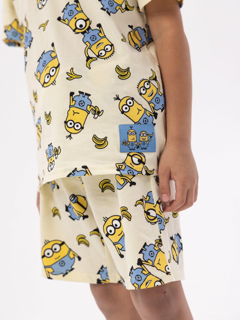 סט פיג’מה קצרה MINIONS