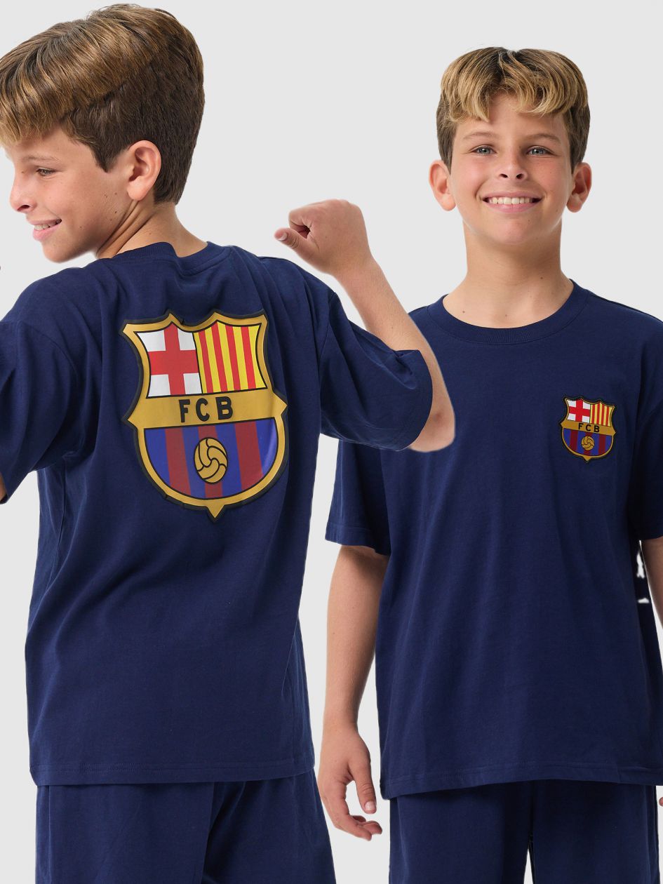 סט פיג’מה קצרה BARÇA
