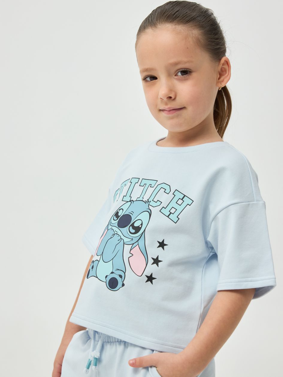 חליפת גן קצרה פרנץ’ טרי STITCH