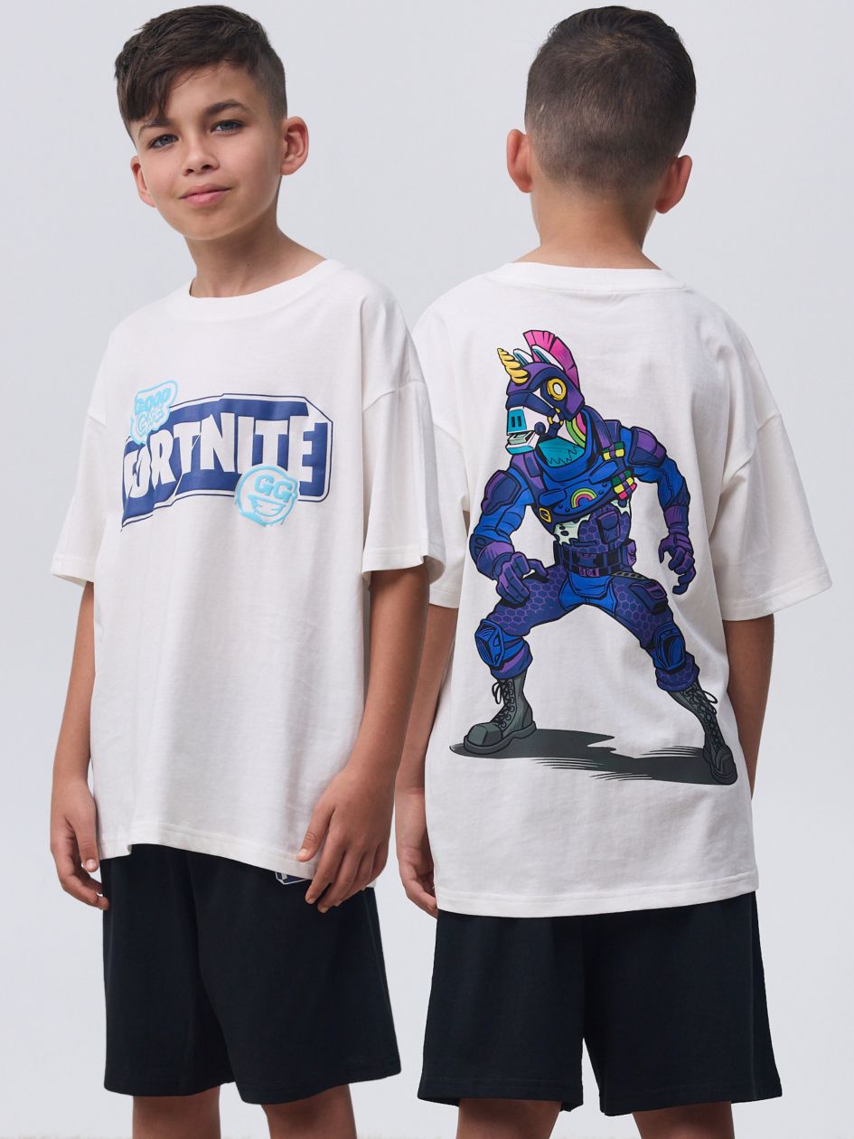 סט פיג’מה קצרה FORTNITE