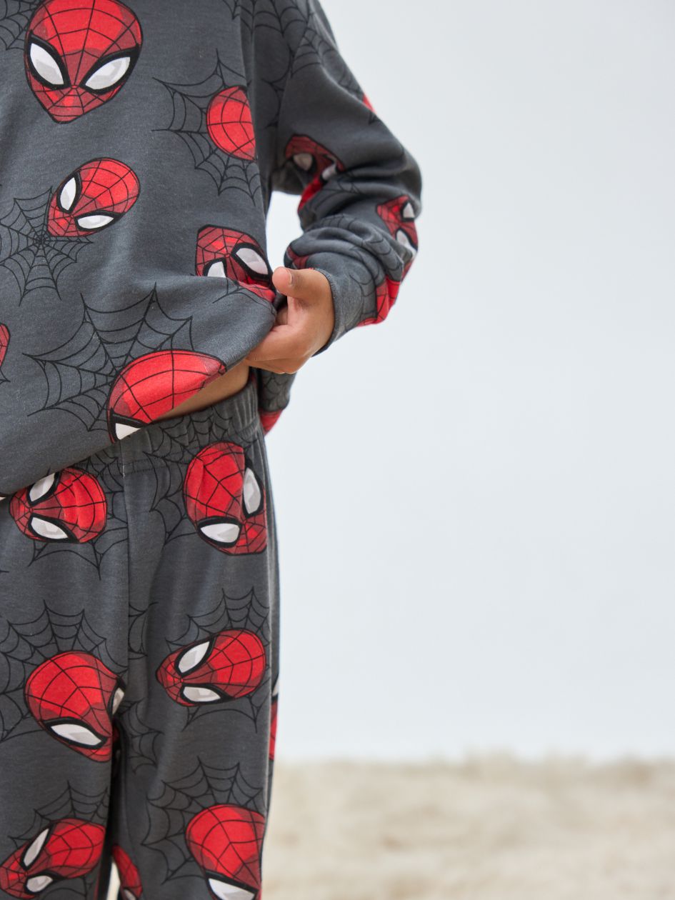 סט פיג’מה אינטרלוק SPIDERMAN