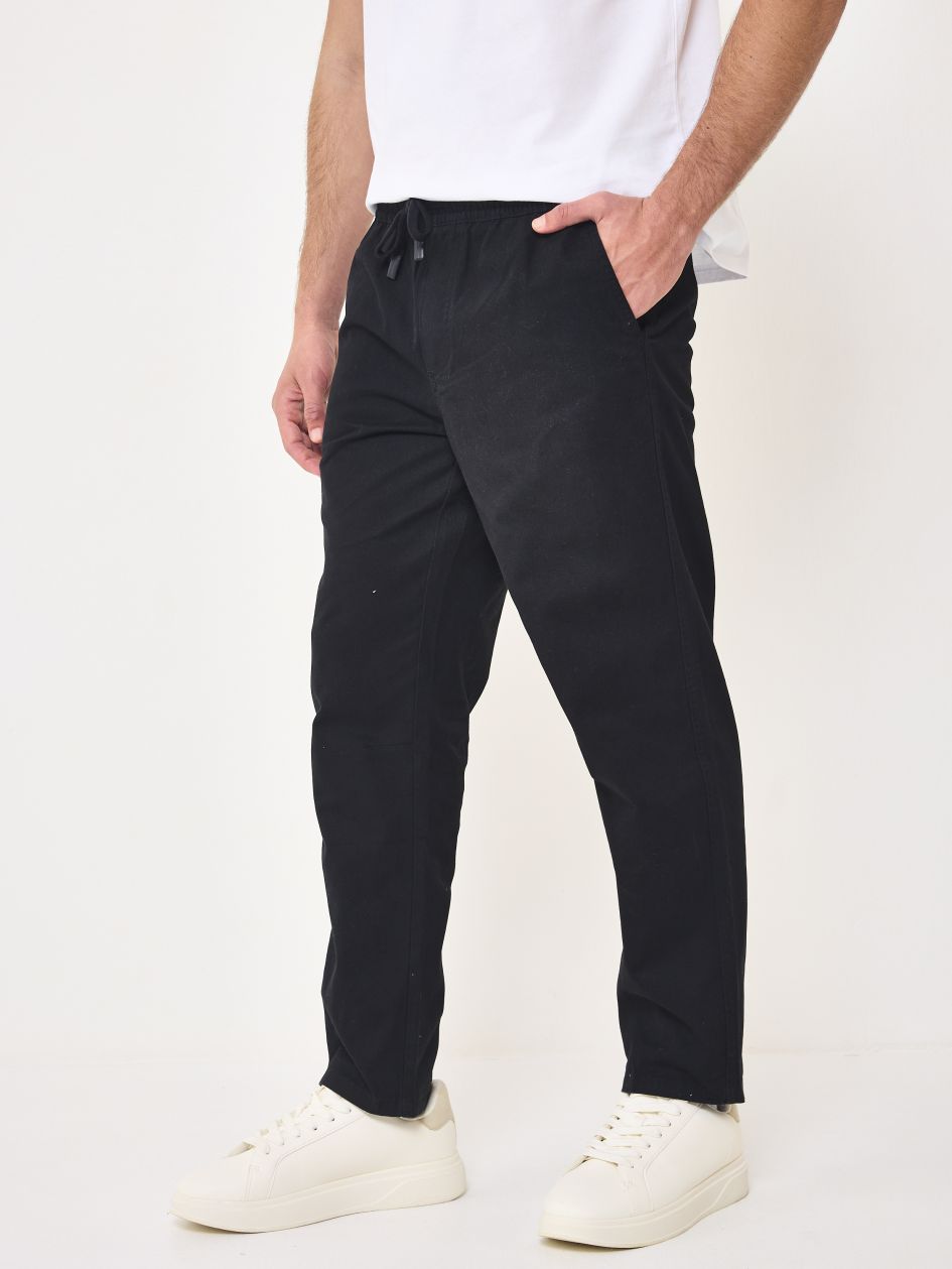 מכנסי כותנה ארוגים