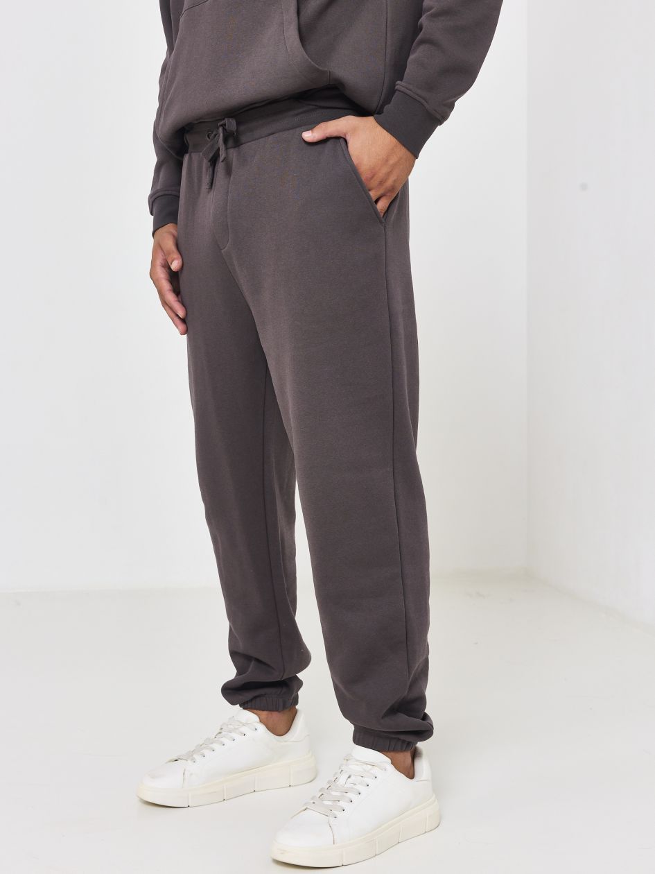 מכנסי פוטר ארוכים עם סיומת גומי