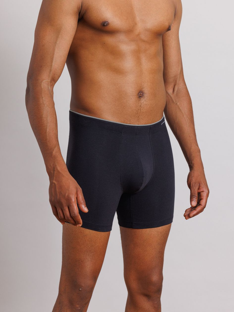 מארז 2 תחתוני בוקסר ארוכים COTTON STRETCH