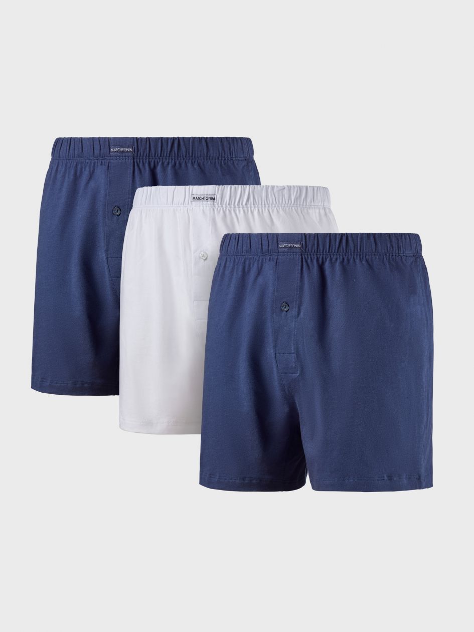 מארז 3 בוקסרים רחבים Matchtonim cool cotton