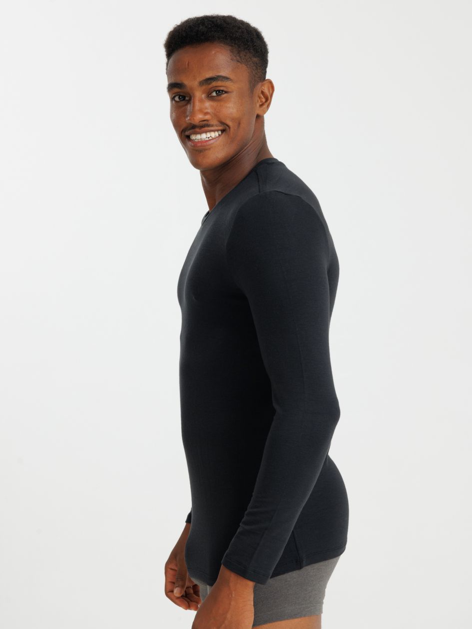 חולצה תרמית צווארון עגול SLIM FIT
