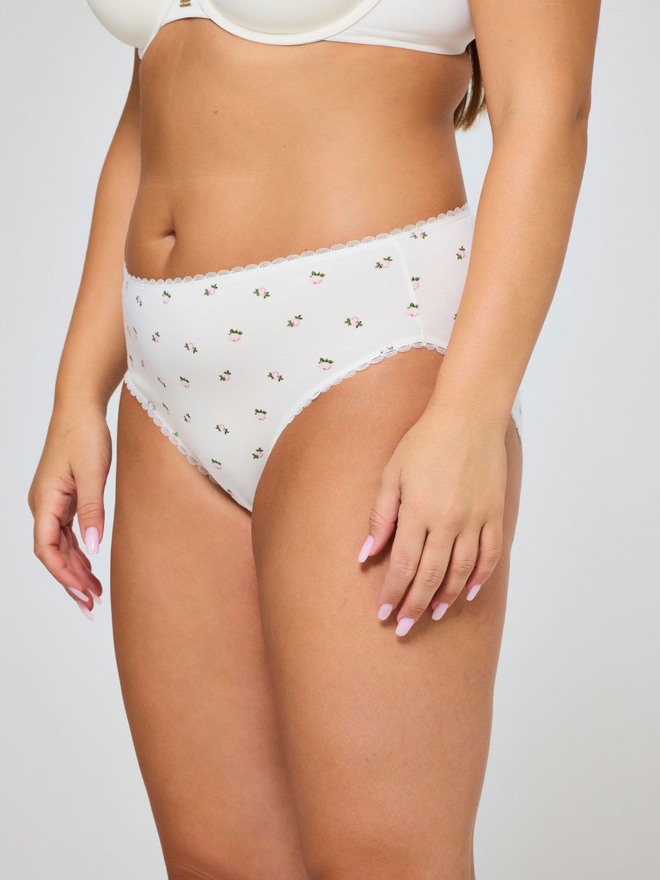 תחתוני היי-לג מודל FLOWERS