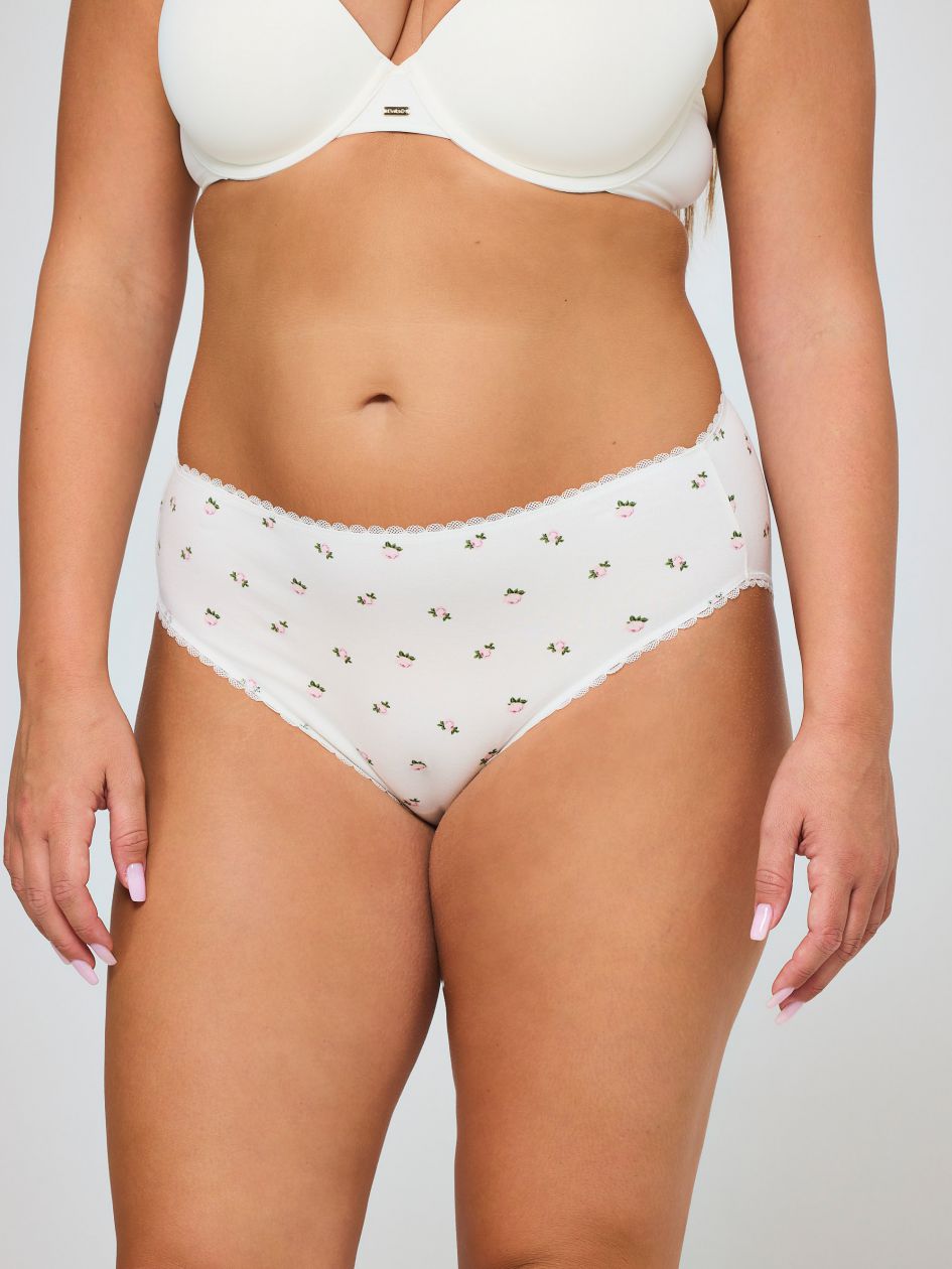 תחתוני היי-לג מודל FLOWERS