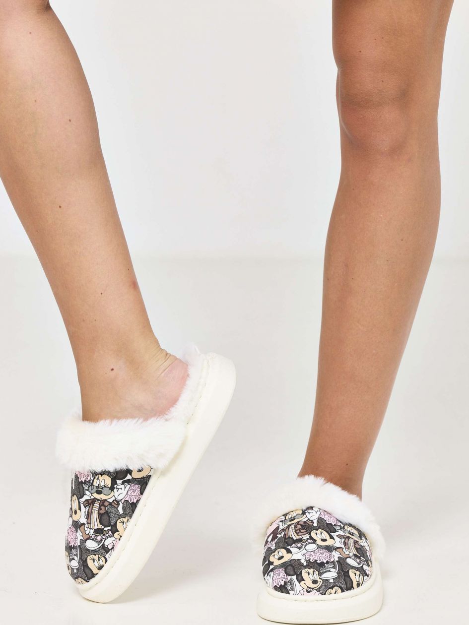 נעלי בית פלטפורמה MINNIE