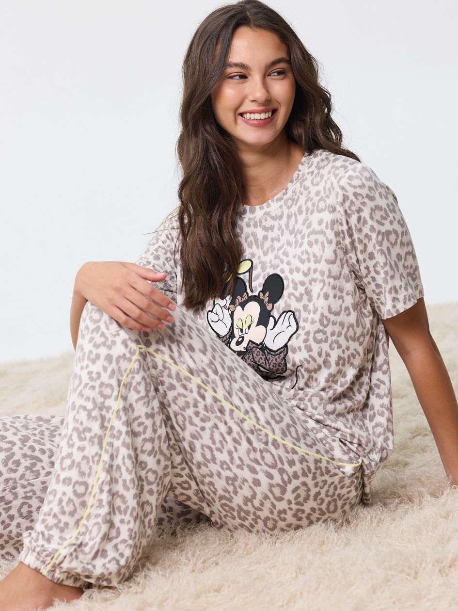 סט פיג’מה פרנץ’ טרי MINNIE