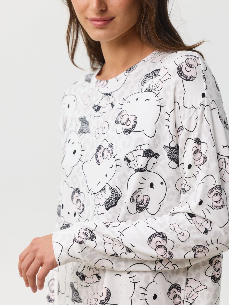 כותונת ארוכה פרנץ טרי MICKEY AND MINNIE