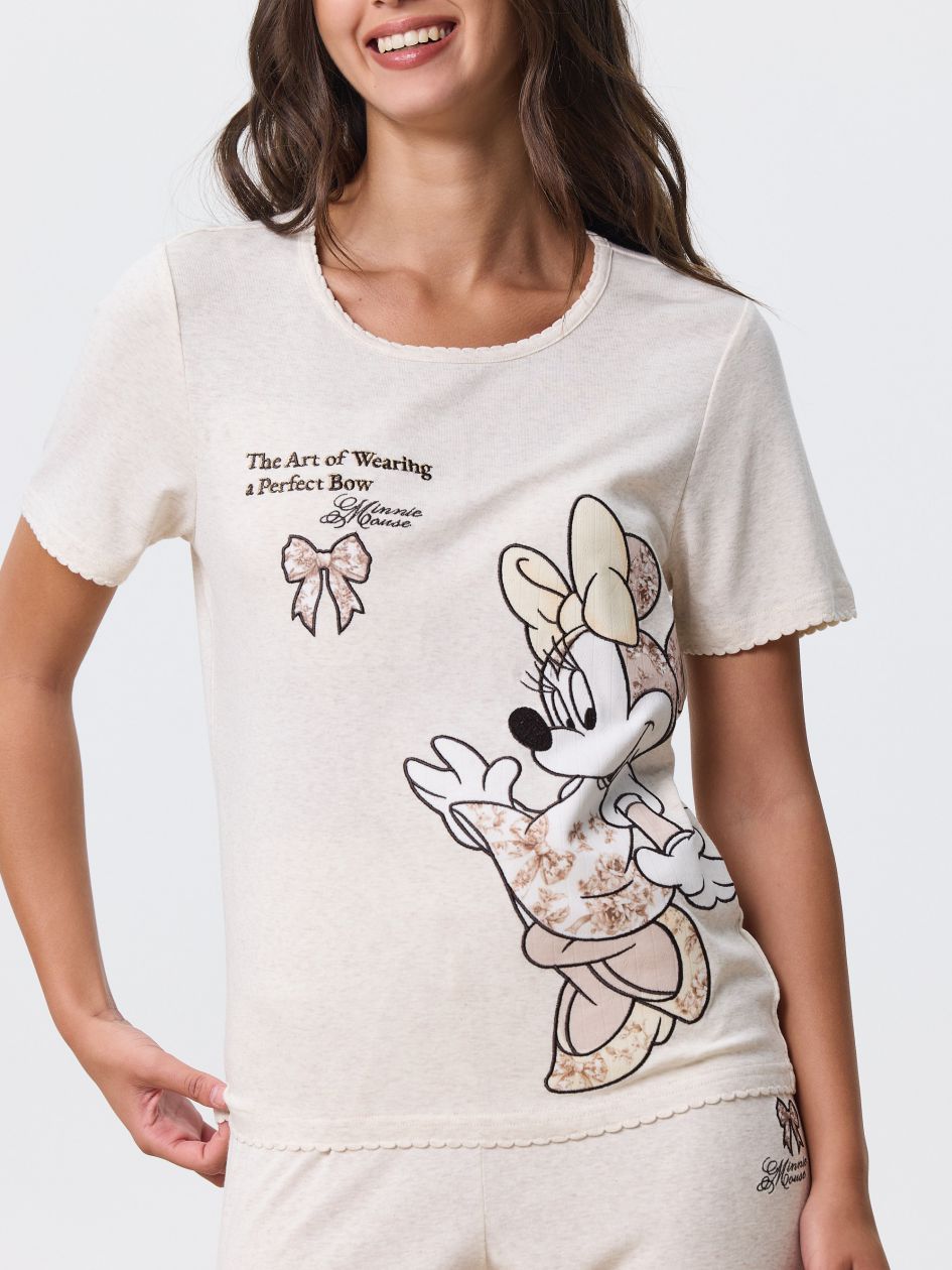 סט פיג’מה ריב MINNIE